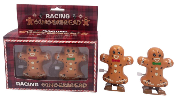 2pk Racing Gingerbread Men - What more can I say?  Hilarious Wind Up Racing Toys