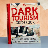 💀 Dark Tourism Guidebook True Crime Book Infamous Places Creepy History Gift 🔎🕵️