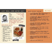 Death Row Recipes 🍽️ Hardcover Cookbook True Crime Last Meals Dark Humor Gift😈