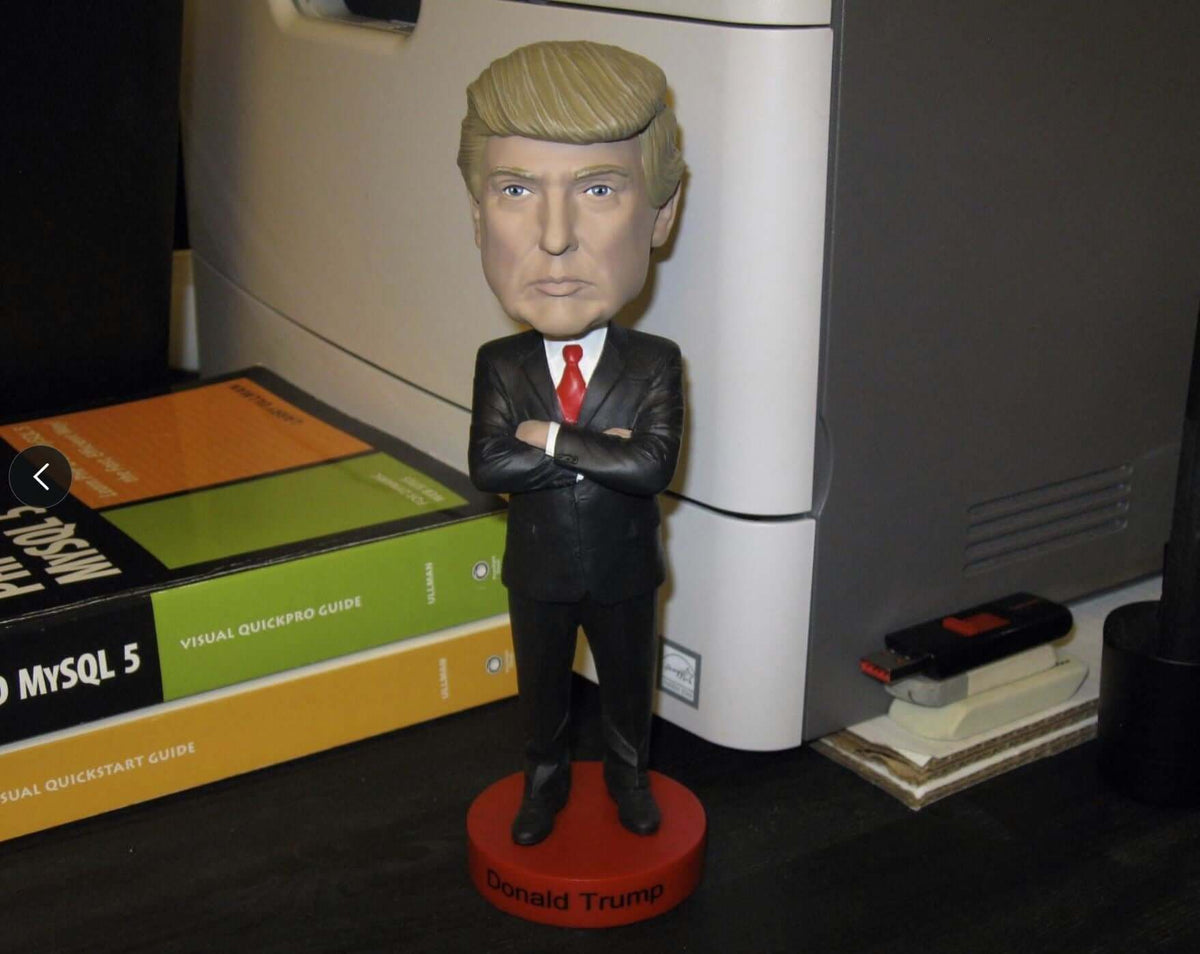 President Donald Trump Bobblehead -  USA MAGA Political Art Statue Collectible