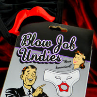 Blow Job Undies - Sexy Adult Lips Underwear for men - Funny GaG Joke Adult Gift