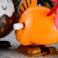 Racing Turkeys - What more can I say?   ~ Hilarious Gag Wind Up Racing Toy Game