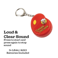 😂Food Dinner Decider Electronic Pocket KeyChain GaG 🍗🍟 20 Dinner Options!🍕🍔