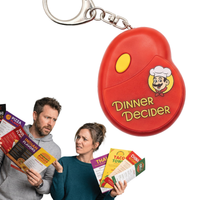😂Food Dinner Decider Electronic Pocket KeyChain GaG 🍗🍟 20 Dinner Options!🍕🍔