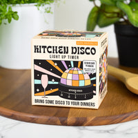 ⏱️ Kitchen Disco Timer – Light-Up 60-Minute Cooking Gadget ✨ USB Rechargeable 🎁
