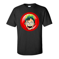 Giggle Novelties Ultra Cotton Unisex T-Shirt (Red & Black)