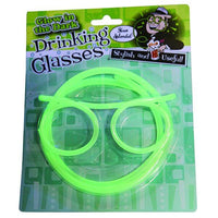 Glowing Drinking Straw Glasses - Glow in the Dark Glasses - Drinking Fun!