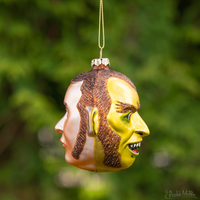 Dr. Jekyll & Mr. Hyde Ornament - Holiday Hand-Blown Glass Decor ® Archie McPhee