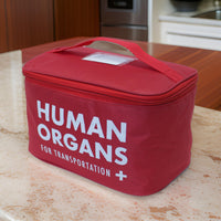 Sac à lunch d’organes humains - Blague isolée de gag de refroidisseur d’école - accessoire médical d’EMT