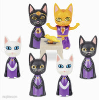 Secret Cat Cult - Funny Bird Sacrifice Figurines Toy Set Gift - Archie McPhee