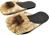 Billy Bob's Big Old Hairy Feet Costume Bigfoot Novelty Slipper Sandals