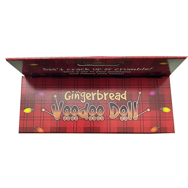 GINGERBREAD Voodoo Doll with Pins ~ Adult Gag Joke Office Toy Holiday Gift