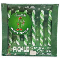 PICKLE Dill Flavored Candy Canes - Funny Christmas Gag Joke Gift - Archie McPhee