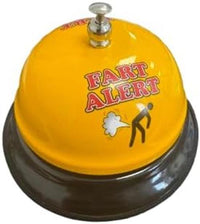 Fart Alert Desk Bell 💨🔔 Funny Gag Gift for Men Dad Office Kitchen Stink Prank