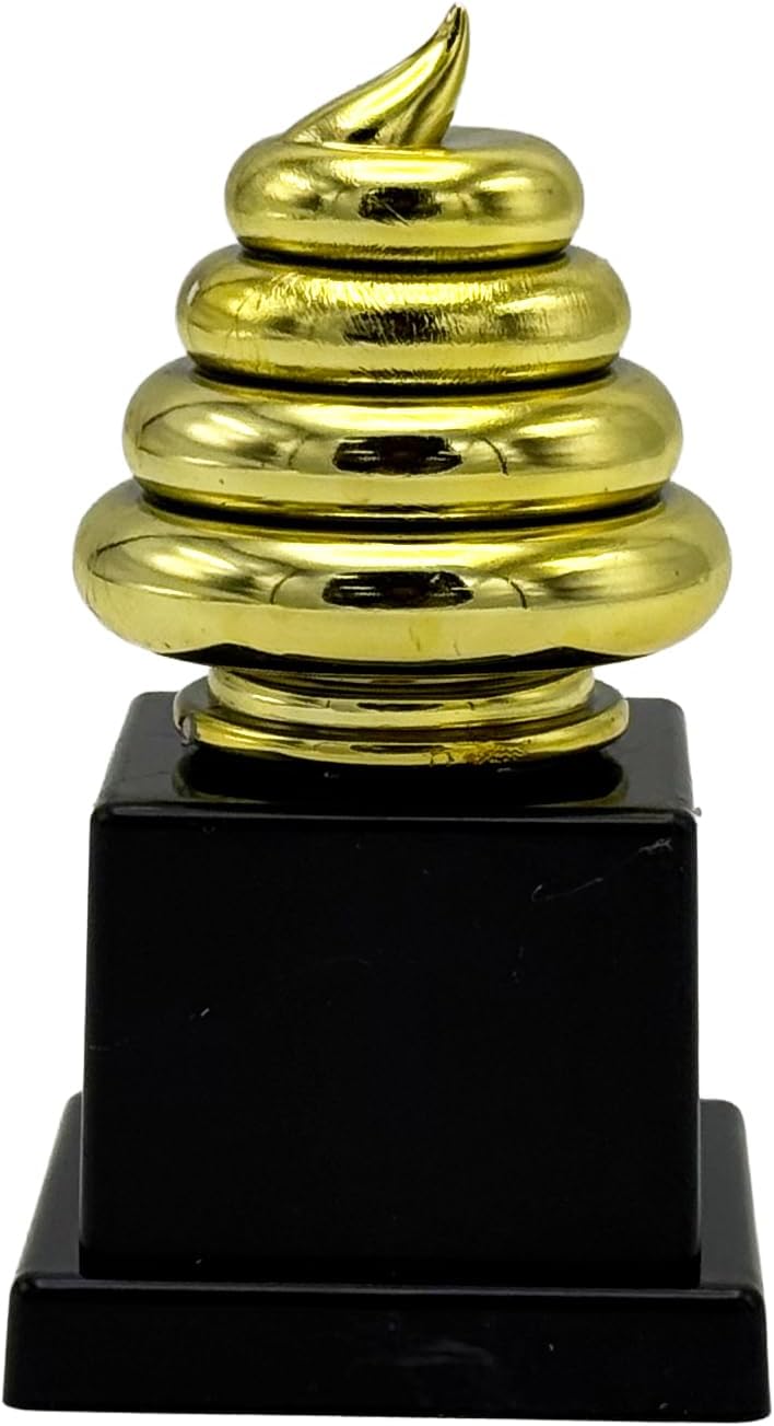 🏆💨 "#1 Farter" Trophy – Because Legends Leave a Stink Behind!😂Golden Gag Gift
