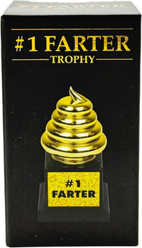 🏆💨 "#1 Farter" Trophy – Because Legends Leave a Stink Behind!😂Golden Gag Gift