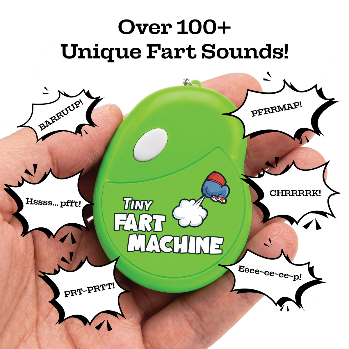 💨 100+ Fart Sounds Keychain Fart Machine 🔊 Funny Gag Prank Gift Kids Adults 😂 💯