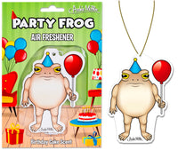 🎉 Party Frog Air Freshener – Your Car’s New BFF! 🐸🎈 Birthday Cake Sent 🍰