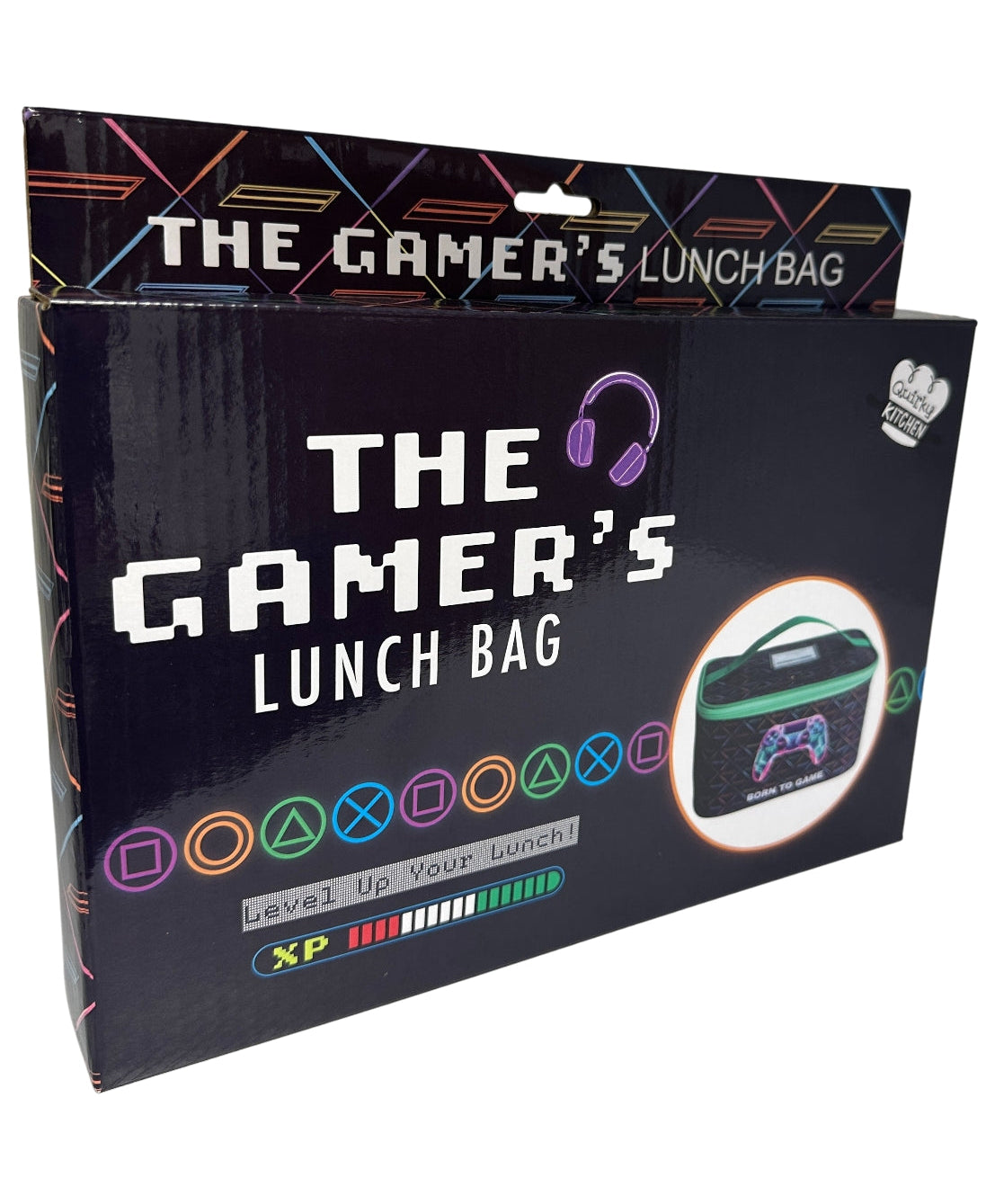 Share 🎮 Born to Game Lunch Bag – Funny Gamer Gaming Lunch Box Insulated Cooler Gift🎁