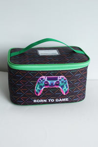 Share 🎮 Born to Game Lunch Bag – Funny Gamer Gaming Lunch Box Insulated Cooler Gift🎁