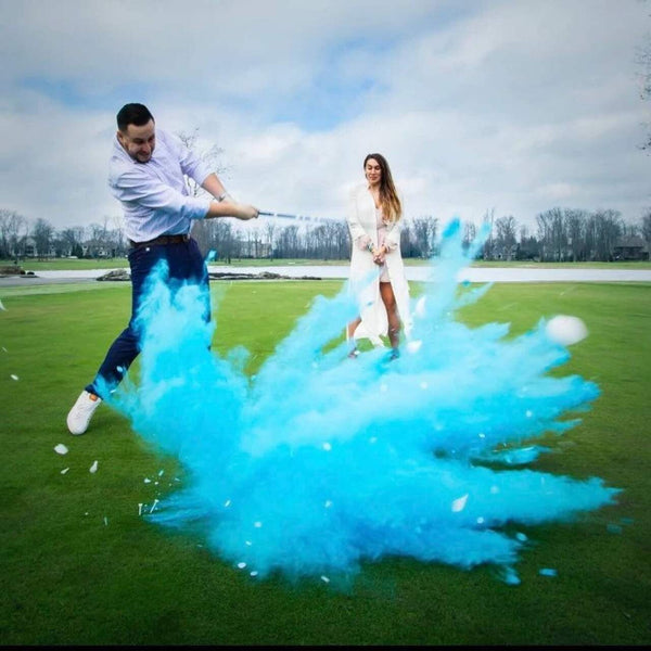 Gender Reveal Golf Ball - Blue Exploding Powder - It’s a Boy