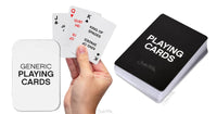 1 Deck of Generic Boring Playing Cards - Nothing Special Here! - Archie McPhee