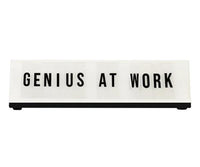 💡 Custom Light-Up Desk Plaque – Personalised LED Messages USB Office Boss Gift