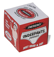 Emergency Underpants Dispenser ~ 5-Pack Underwear Gag Joke Gift ~ Archie McPhee