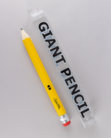 Giant 15" Wooden Pencil -  Real Working Huge Wood Pencil Gag ~ Archie McPhee