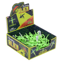 🛸 Case of 48 Glow-in-the-Dark Stretchy Aliens | UFO Kids Toys Party Favors 👽