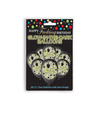 8pk 🎈 Glow in Dark 🟢 Happy Fu#%ing Birthday Party Balloons Funny Naughty Gag😂