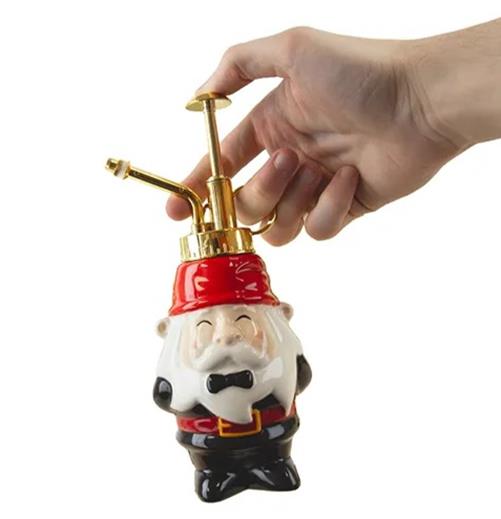 Ceramic Gnome Statue Plant Spray Mister  💦 Funny Cute Garden Houseplant Decor