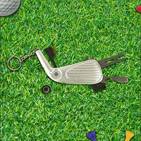 ⛳️🔥 Golf Multi-Tool – 7-in-1 Pocket Caddie Gadget Bottle Opener Keychain Gift🎁
