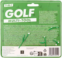 ⛳️🔥 Golf Multi-Tool – 7-in-1 Pocket Caddie Gadget Bottle Opener Keychain Gift🎁
