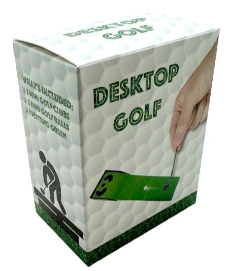 The Mini Desktop Office Putting Golf Set - Cute! Tiny! Portable!  Gag Joke Gift