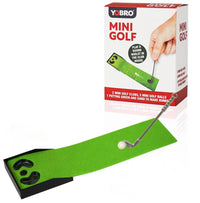 The Mini Desktop Office Putting Golf Set - Cute! Tiny! Portable!  Gag Joke Gift