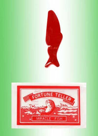 12 Fortune Telling Fish - Miracle Teller Palm Reading - gag party toy gifts