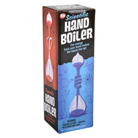 🌡️ 4 Assorted Scientific Hand Boiler Glass Heat Energy Transfer Science Toys 🧪
