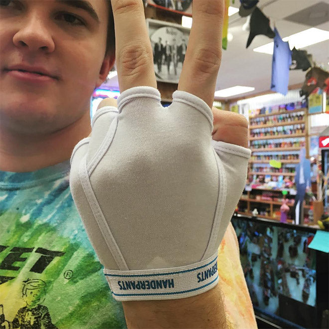 HANDERPANTS Fingerless Gloves Underpants For Your Hands Gag Joke - Archie McPhee