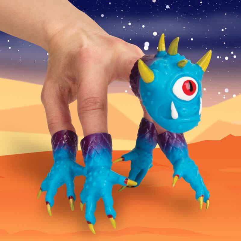 HANDIMONSTER - Cyclopes Monster Finger Tiny Hands Puppet Toy - Archie McPhee