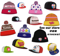 Charms Blow Pop Snapback Hat Trucker Skater Cap BlowPop Lollipop Bubble Gum