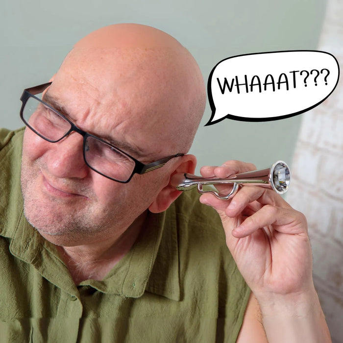 The Selective Listener’s Ear Trumpet Gag Gift 👂😂 say what???  hahaha