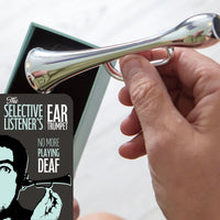 The Selective Listener’s Ear Trumpet Gag Gift 👂😂 say what???  hahaha