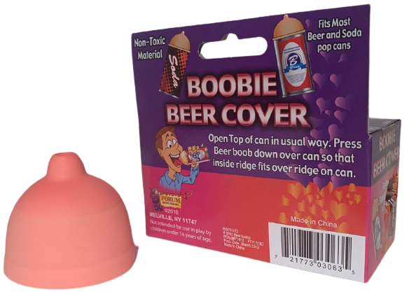 Boobie Beer Soda Drink Cover - Funny GaG Prank Novelty Joke Gift