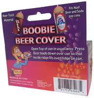 Boobie Beer Soda Drink Cover - Funny GaG Prank Novelty Joke Gift