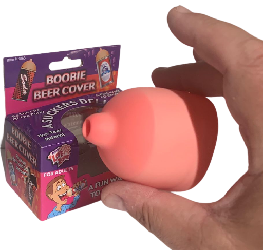 Boobie Beer Soda Drink Cover - Divertido regalo de broma GaG