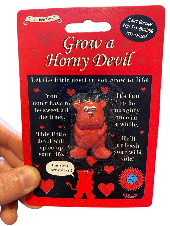 Grow a Horny Red Little Devil – Hilarious Adult Gag Gift for Your Wild Side!