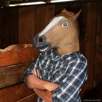 THE ORIGINAL HORSE MASK - Quality Latex Party Halloween Costume - Archie McPhee