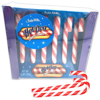 Hot Dog Candy Canes - NASTY!! Gag Prank Joke Christmas Gift - Archie McPhee