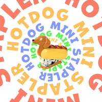 Hotdog Stapler Funny Novelty Office Desk Gag Gift w/ 1000 Staples  & Remover🌭📎